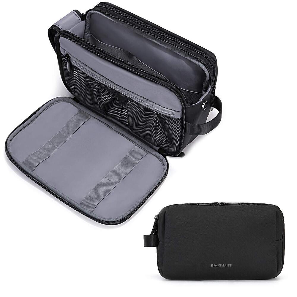 Toiletry Bag for Men, Travel Toiletry Organizer Dopp Kit